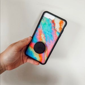 Iridescent iPhone 6+/7+/8+ Plus Wildflower Case